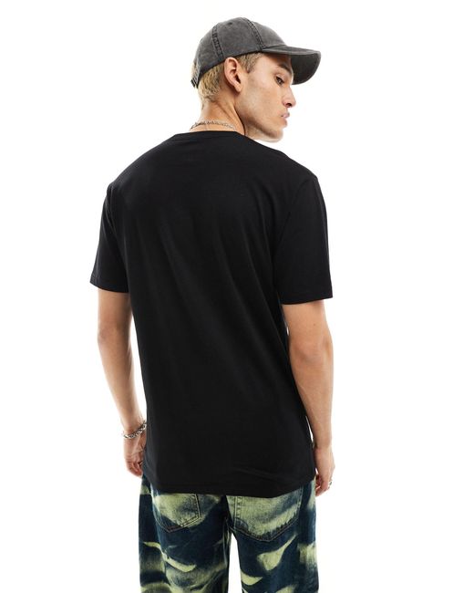 Vans Black Fiery Friend T-shirt for men