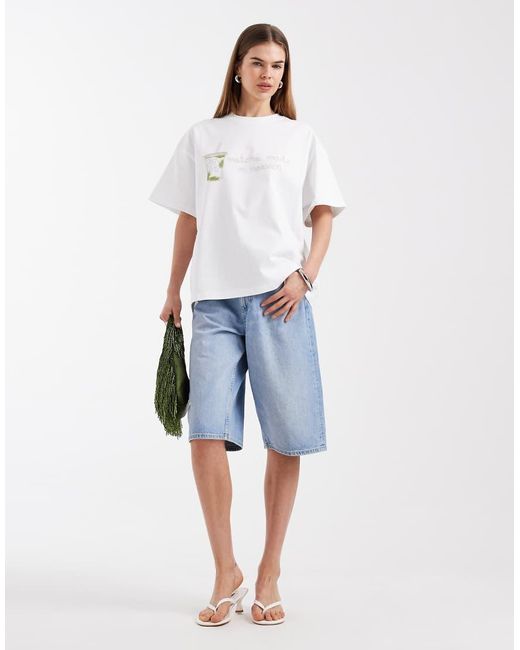 Six Stories White Embellished 'Matcha Made
