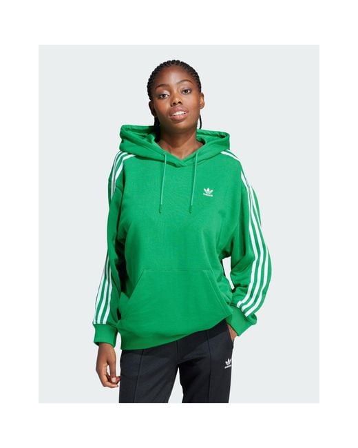 adidas Originals Adidas Adicolor 3 stripes Oversized Hoodie in