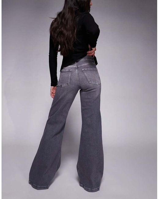 River Island Purple Palazzo Jeans