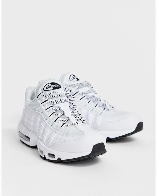 Nike Synthetic Air Max 95 in White 
