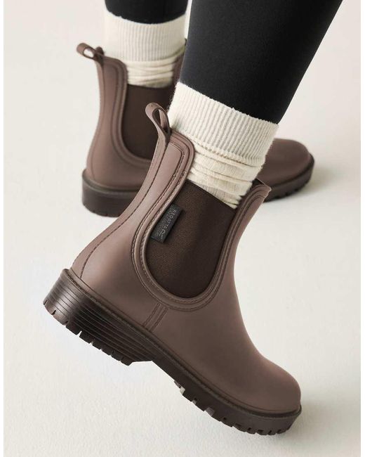 Regatta Brown Lady Harriett Ii Ankle Wellies