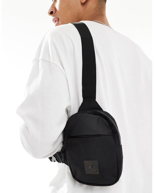 Nike – umhängetasche/hüfttasche in White für Herren