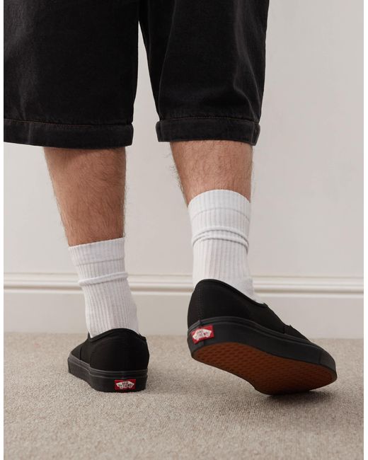 Vans Black Authentic Trainers