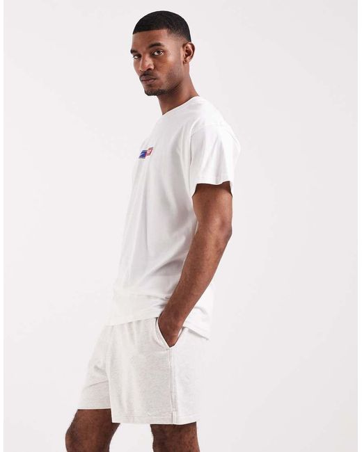 Nike White Club French Terry Shorts for men