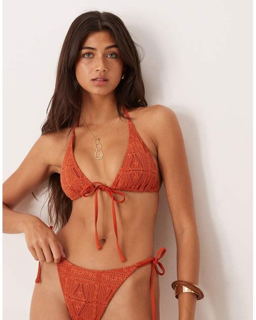 ASOS Kylie Santorini in het Brown