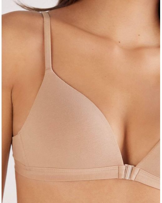 Intimissimi Natural Tiziana Ultralight Cotton Triangle Bra
