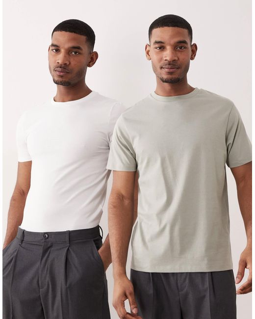 Essentials - lot ASOS pour homme en coloris Gray