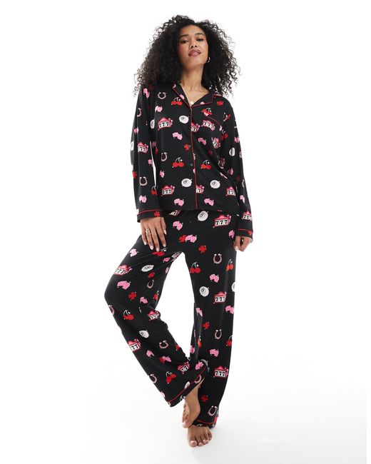 Ensemble Loungeable en coloris Black