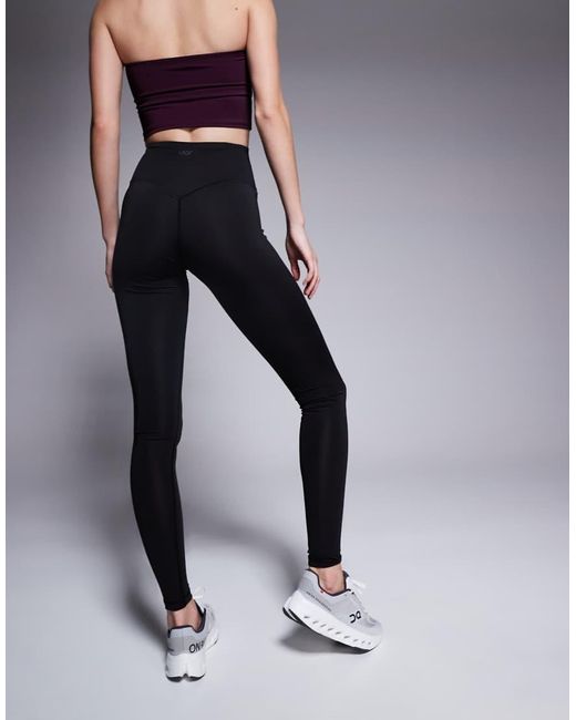 4505 Black Tall Icon Active Bum Sculpt High Waist Gym legging With Inner Pocket