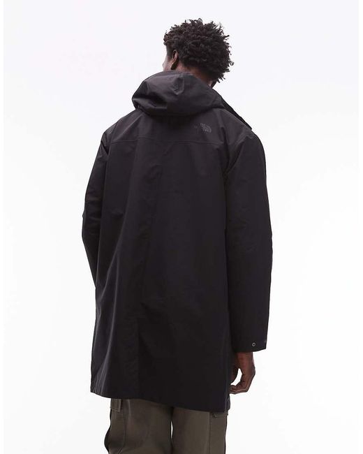 The North Face Blue Nukabira Rain Shell Parka Jacket for men