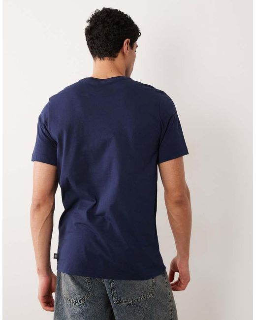 Nike Football Blue Nike England World Cup 26 Chest Logo T-Shirt