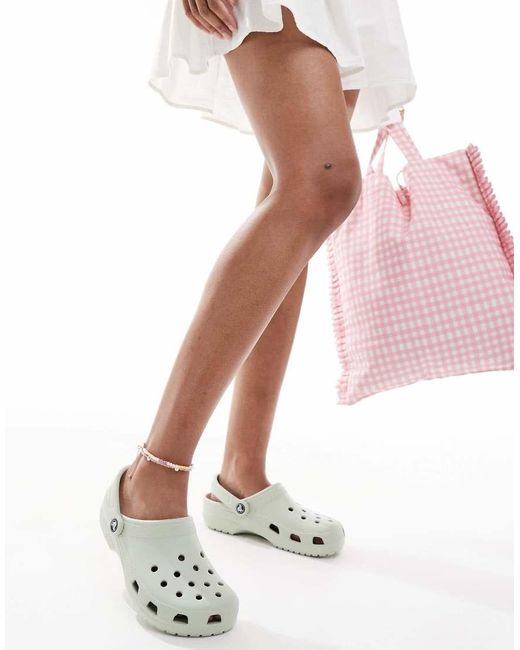 CROCSTM Pink Classic Clogs