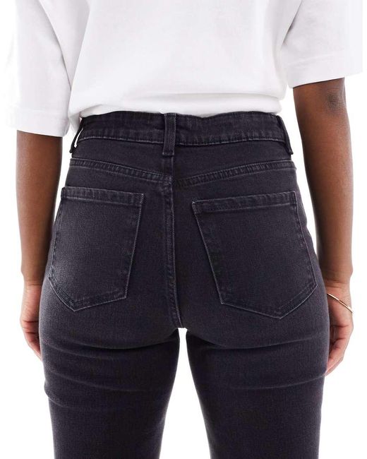 New Look Black Hannah Straight Leg Jeans