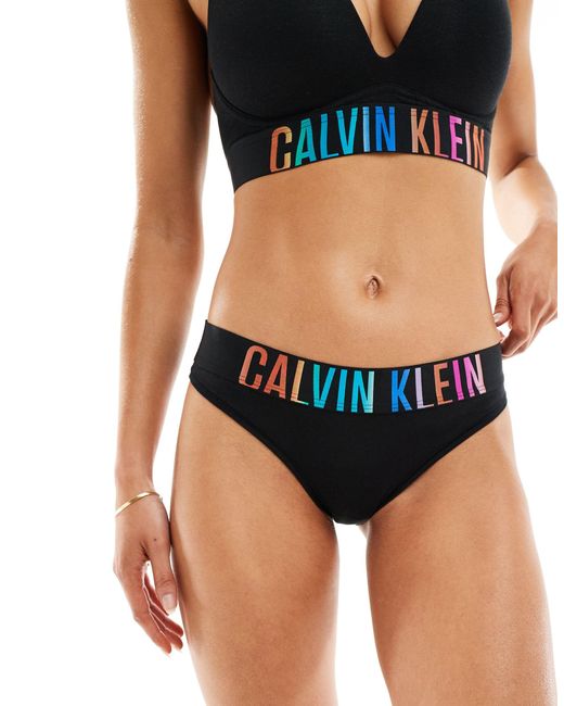 Calvin Klein Black Intense Power Pride Cotton Bikini Brief