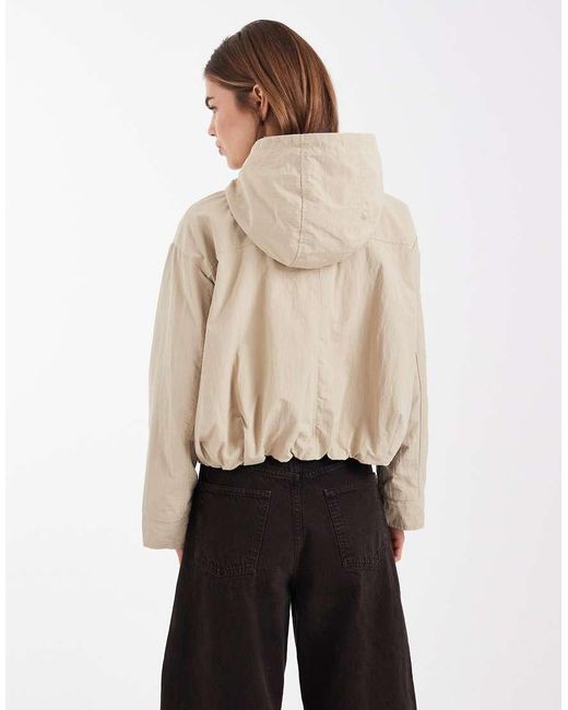 ONLY Natural Hooded Bomber