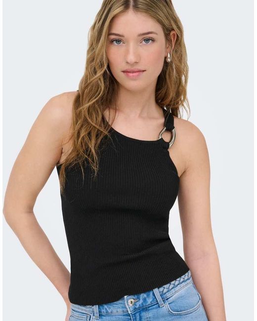 ONLY Black Knitted Top
