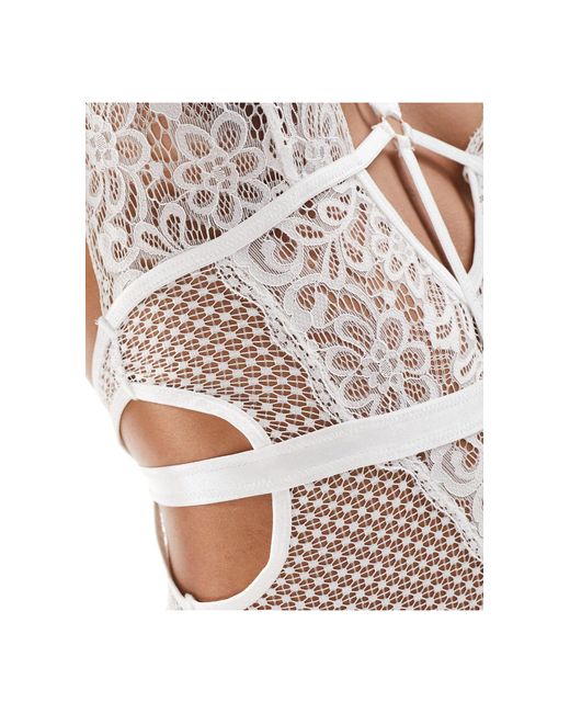 Ann Summers White The Obsession Body