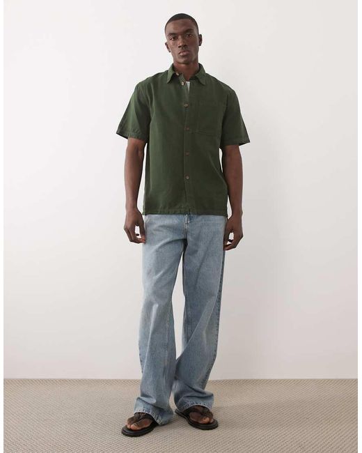Paul Smith Green Short Sleeve Casual Fit Shirt for men
