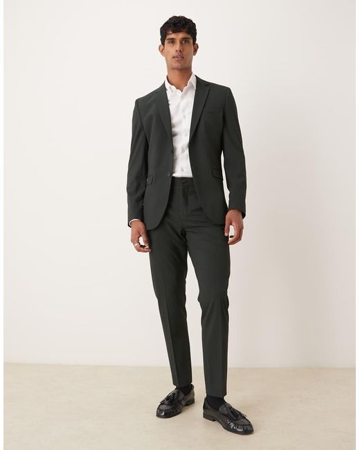 SELECTED Slim-Fit Blazer in het Gray voor heren