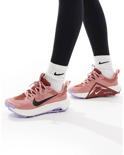 Nike Pink Reactx Wildhorse Trainers