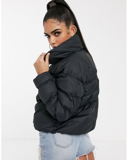 nike black padded jacket