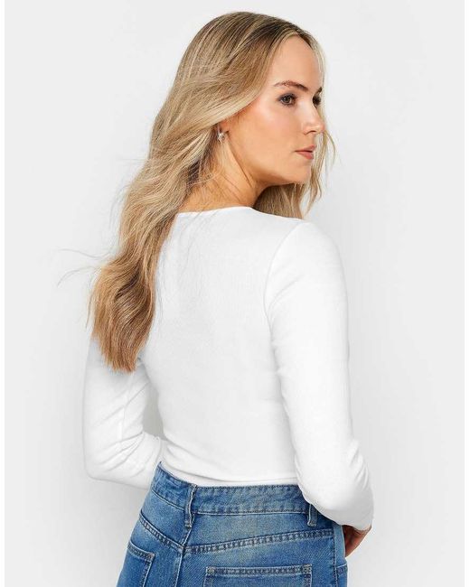 Long Tall Sally Blue 2 Pack Long Sleeve Bodysuits