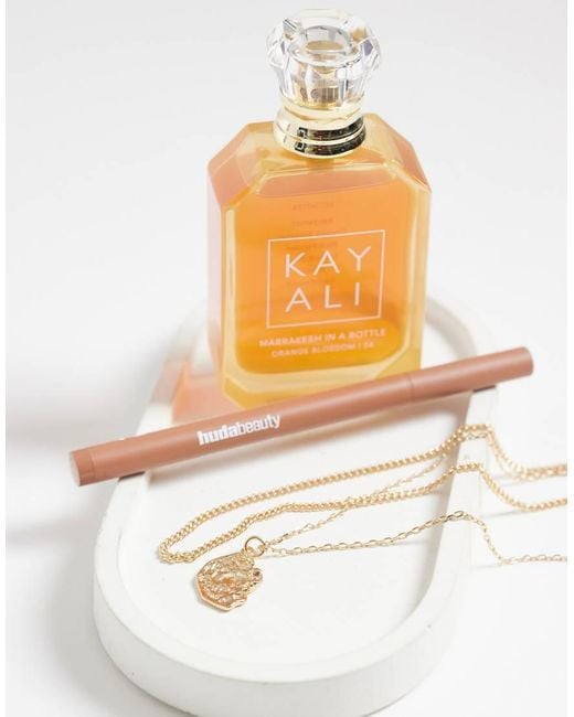 ASOS White Pack Of 2 Neckaces With Molten Pendant