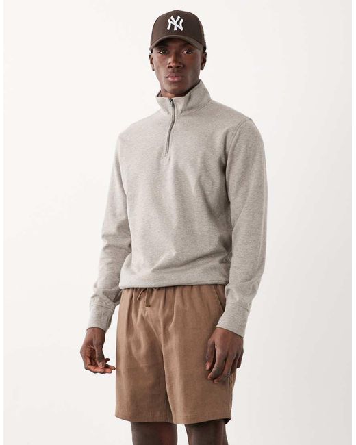 Pantaloncini di Threadbare in Natural da Uomo