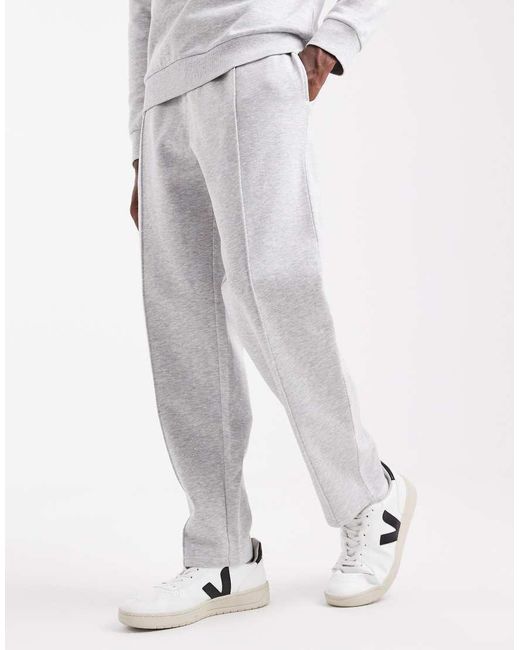New Look White Straight Leg joggers for men
