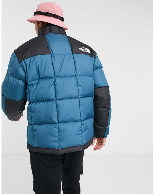 The North Face Synthetic Lhotse Puffer Jacket In Light Blue Blue For Men Save 53 Lyst