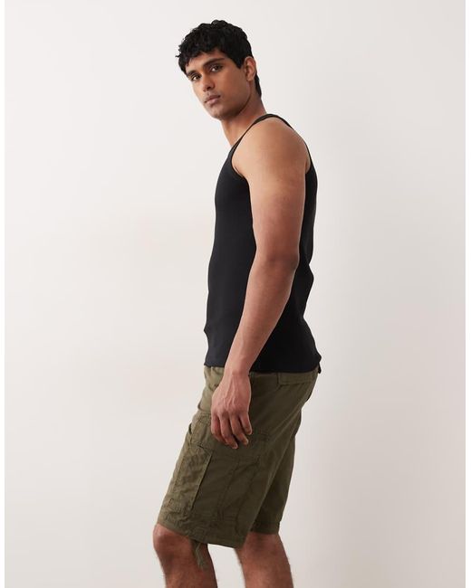 Jack & Jones Natural Cargo Shorts for men