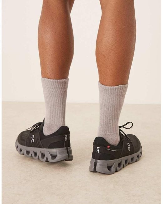 On Shoes Brown On Cloudswift 4 Running Trainers for men