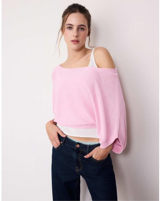 Stradivarius Pink – strickpullover