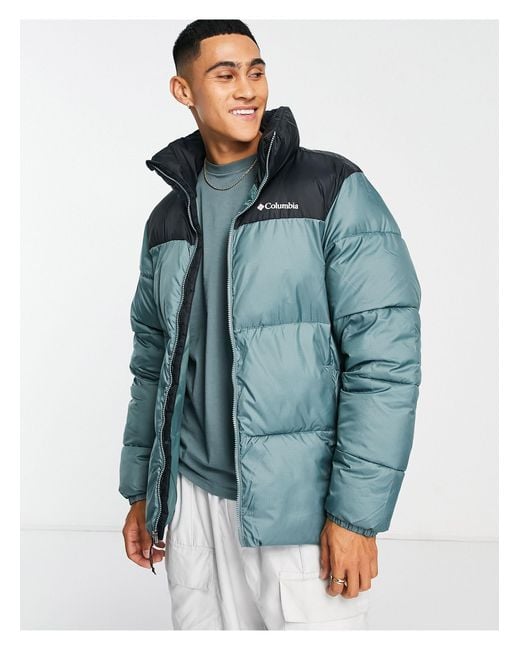 Columbia Puffect Ii Puffer Jacket in Blue for Men | Lyst