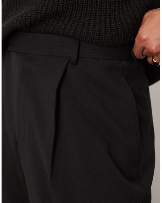 ASOS Natural Smart Balloon Crop Trousers for men