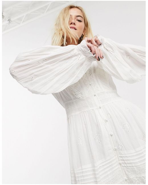 free people lisa maxi dress d.RA Lisa Maxi Dress in White