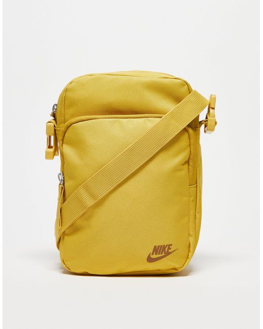 Nike Yellow Heritage Cross-body Bag