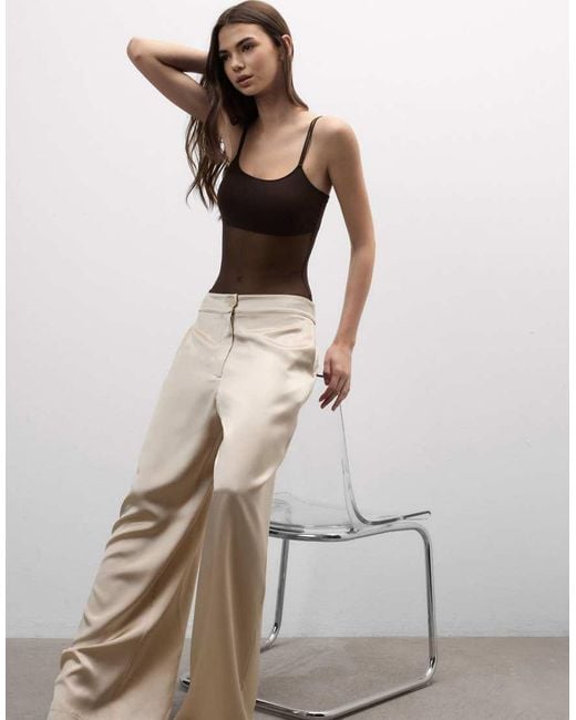 Intimissimi Black Bodysuit With Slender Shoulder Straps