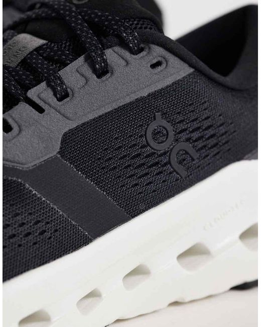On Shoes Black Cloudrunner 3 Running Trainers for men