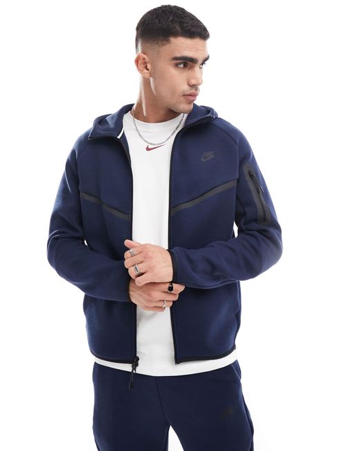 Tech fleece - sweat à capuche zippé Nike pour homme en coloris Blue
