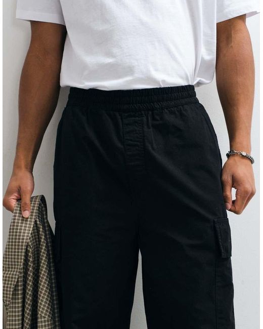 Carhartt Black Mandler Extra-loose baggy Cargo Pant for men