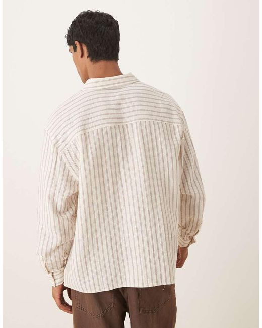 ASOS White Oversized Shirt for men