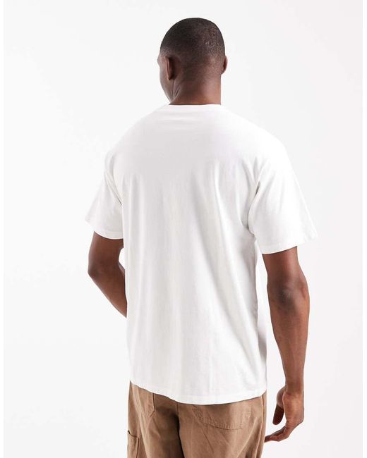 Levi's White Archive 2 Horse Logo Vintage Oversized T-shirt for men