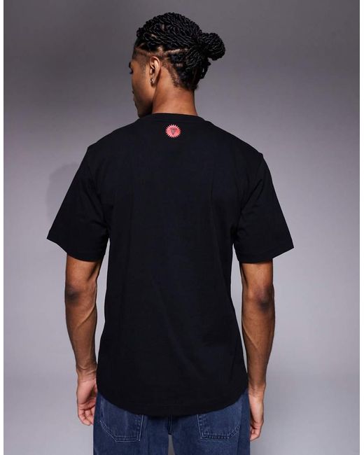 ICECREAM Black Soft Serve T-shirt for men
