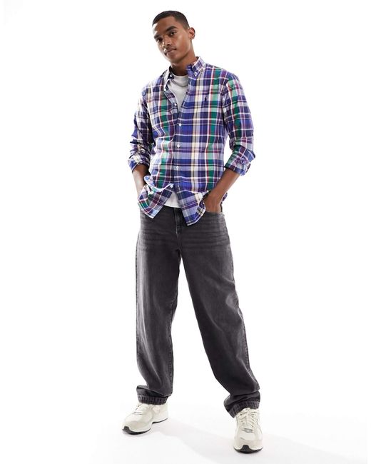 Chemise a carreaux ralph lauren homme hotsell