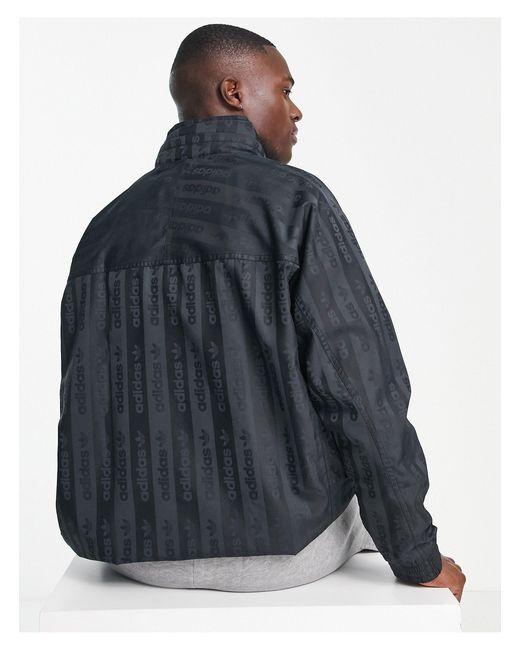 adidas Originals R.y.v. Track Jacket in Black for Men | Lyst Canada
