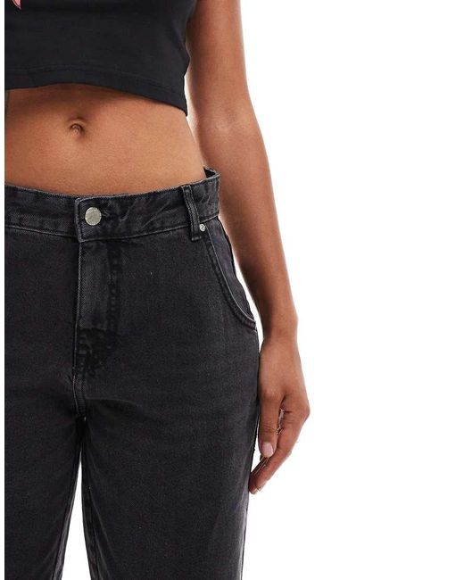 ONLY Black Troy High Waist Carrot Jeans