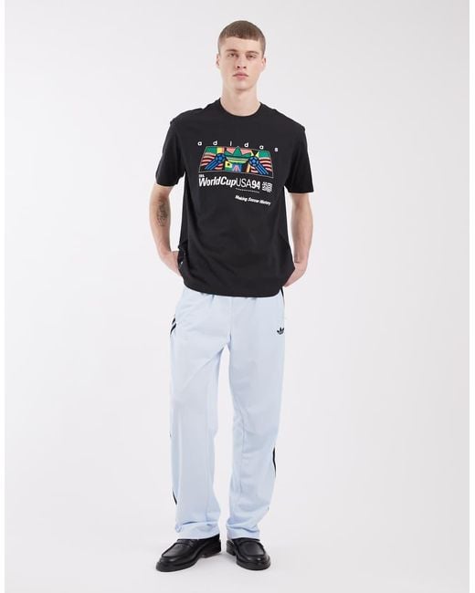 Adidas Originals Black World Cup 94 Chest Graphic for men