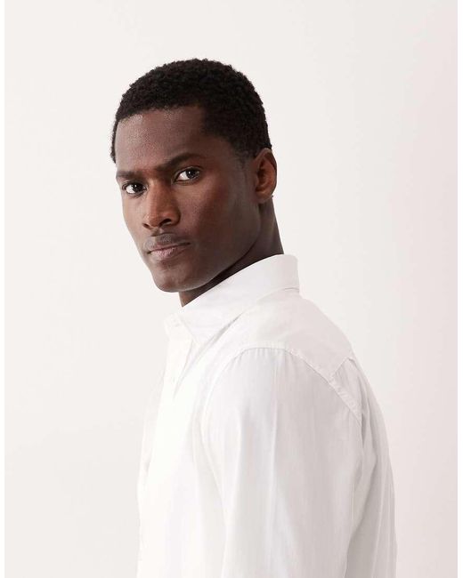Camicia di Mango in Natural da Uomo